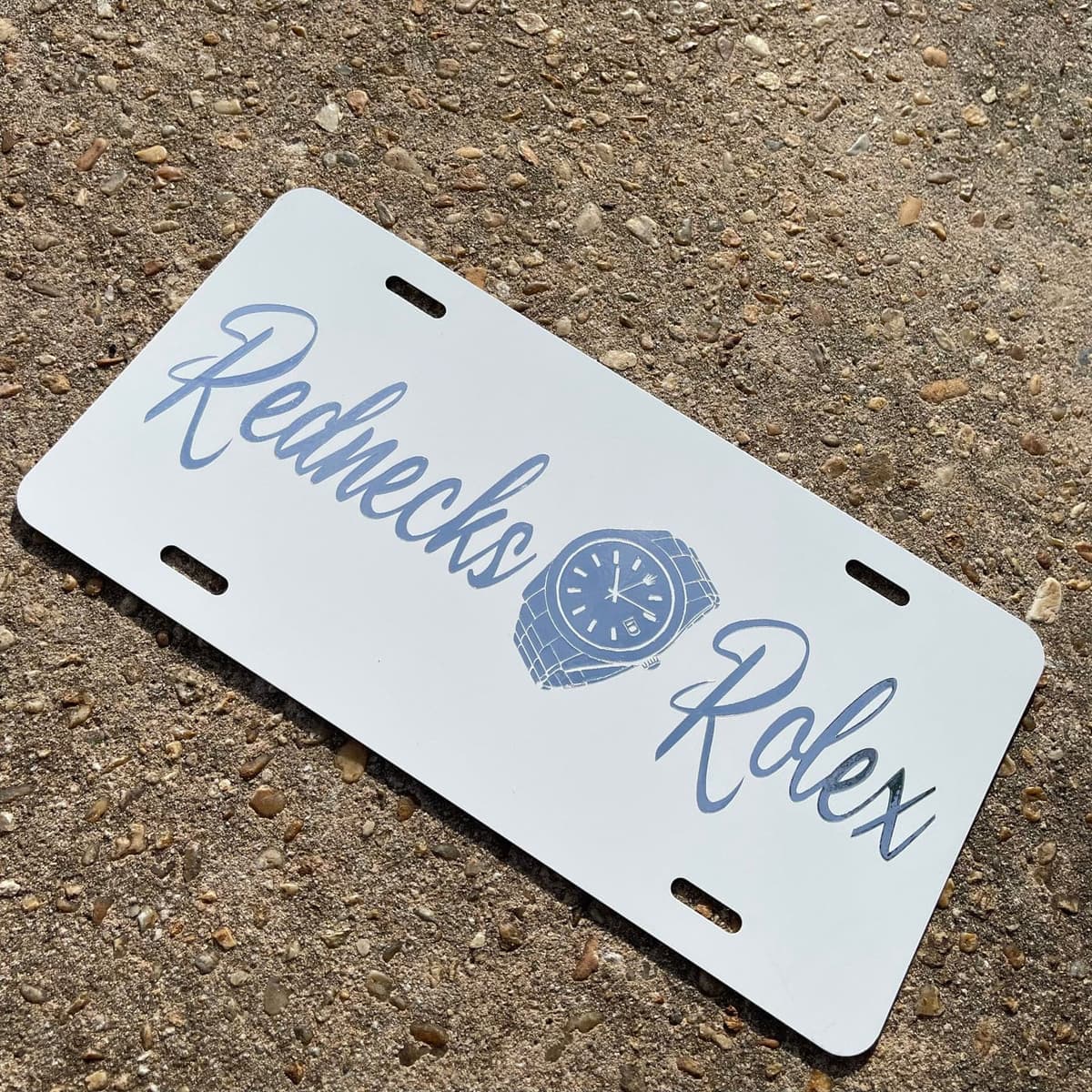 Custom Front License Plate