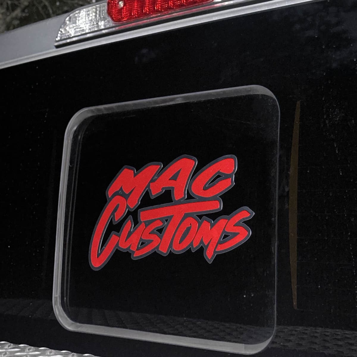 Double Layered MAC Customs Decals