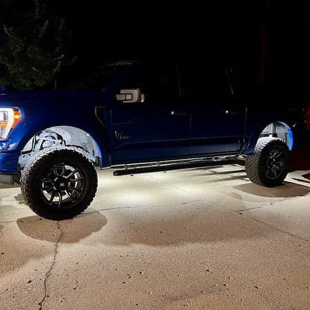 24 LED Pure White Rock Lights