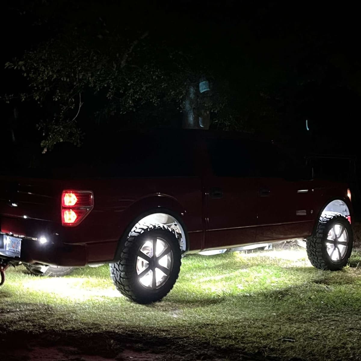 24 LED Pure White Rock Lights