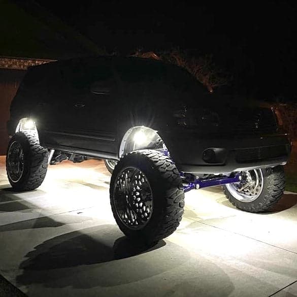 24 LED Pure White Rock Lights