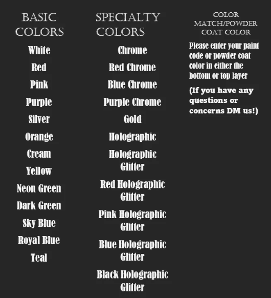 Last Name Decal