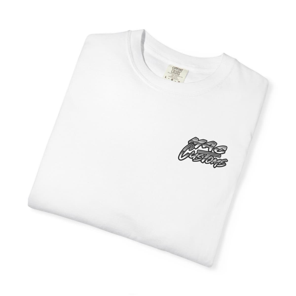 MAC CUSTOMS T-SHIRT CHROME LOGO