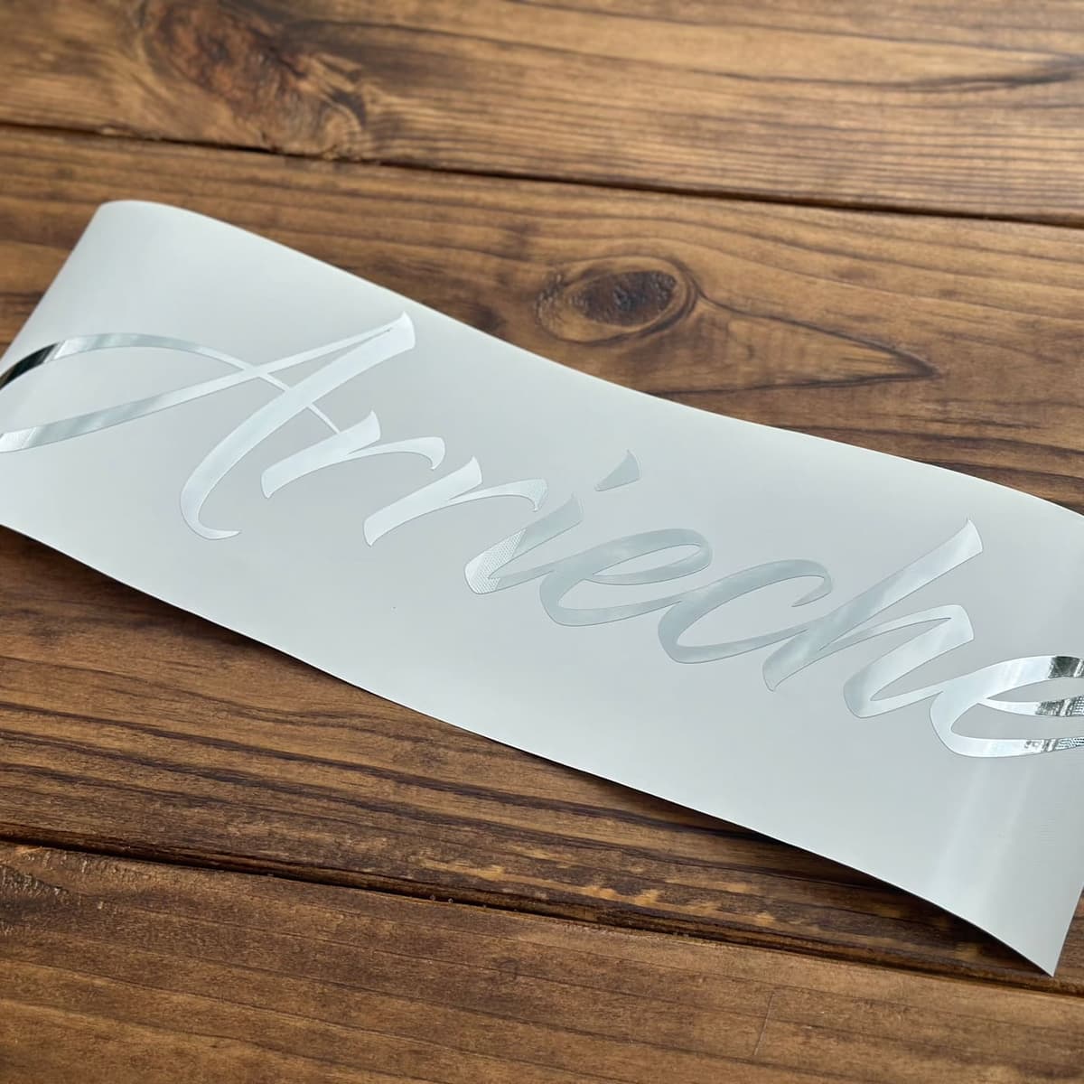Last Name Decal