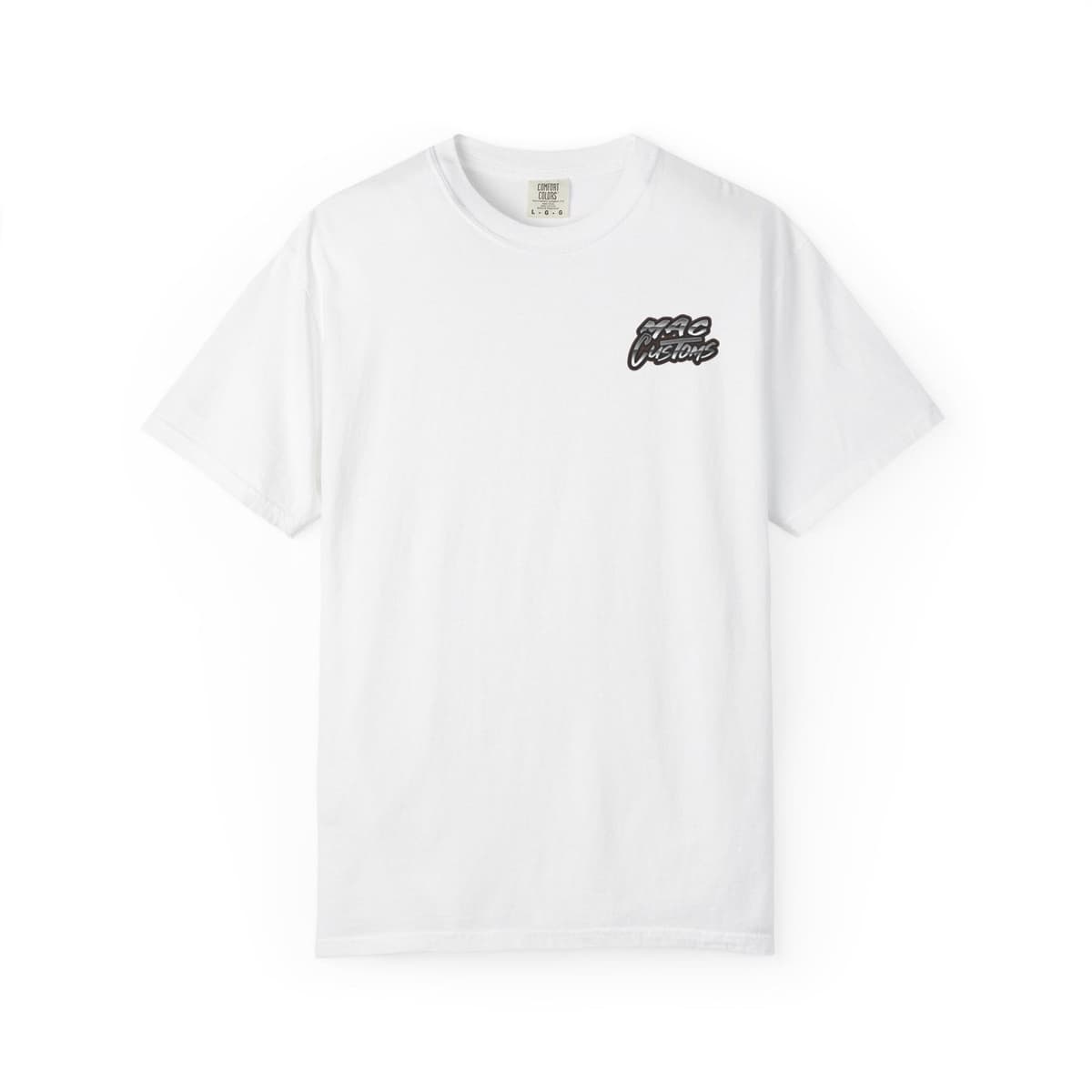MAC CUSTOMS T-SHIRT BRONZE LOGO